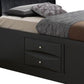 Sleek Twin Storage Bed With Modern Charm