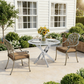 Modern Round Glass Dining Table