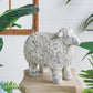 18x9.5x14" Magnesium Sheep Figurine with Weathered Finish