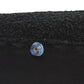 Fuji 49" Upholstered Oval Storage Bench, Ebony