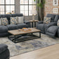 Joya - Power Headrest Power Lay Flat Reclining Console Loveseat With CR3 Heat/Massage/Lumbar/ZG - view 2