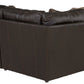 Denali - Italian Leather Match Sectional