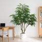 7FT Artificial Willow Tree Indoor Faux Greenery Plant