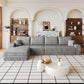 135" Cloud Sectional Couch with L-Shape Chaise