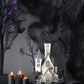 Lighted Cardboard Haunted House