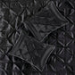 7 Piece Tufted Comforter Set Black King