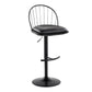 Adjustable Height Barstool with Swivel