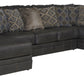 Denali - Italian Leather Match Sectional