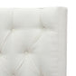 Brooklyn King Tufted Panel Bed Headboard and Footboard Set, Antique