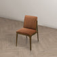 Grivelle Orange Fabric Dining Chair (Set of 2)