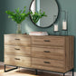 Deanlow - Six Drawer Dresser - Honey