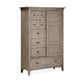 Paxton Place - Wood Door Chest - Dove Tail Gray