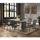 Zudora - Side Chair (Set of 2) - Synthetic Leather & Black