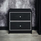 Modern Black Nightstand Table