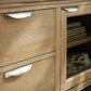 Rencott - Extra Large TV Stand - Light Brown