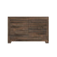 Brown 6-Drawer Dresser