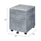Jurgen Faux Concrete File Cabinet