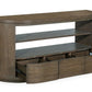 Bosley - Demilune Sofa Table - Porpoise