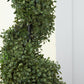 7.5x7.5x35" 3 Foot Tall Artificial Spiral Boxwood Tree