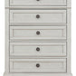Robbinsdale - Five Drawer Chest - Youth - Antique White