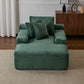 Oversized Chaise Lounge Chair Cozy Cloud Couch With 3 Throw Pillows And Wide Armrest - view 25