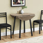 Dining Table Set, 3pcs Set, Small, 35" Drop Leaf, Kitchen