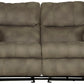 Flynn - Power Lay Flat Rocking Loveseat With Power Adjustable Headrest & Lumbar And Dual Heat & Massage - Fig