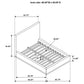 Othello Modern Queen Bed