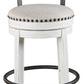 Valebeck - Tall Upholstered Swivel Barstool