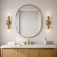 Reverie Double Lights Bathroom Wall Sconce