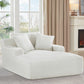 Cloudline - Oversized Chaise Lounge, Modern Comfy Couch With Full Foam Cushioning, Cozy Sleeper Sofabed - view 20