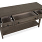 Paxton Place - Rectangular Sofa Table - Dovetail Gray