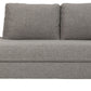 Lyman - RAF Corner Chaise - Graphite