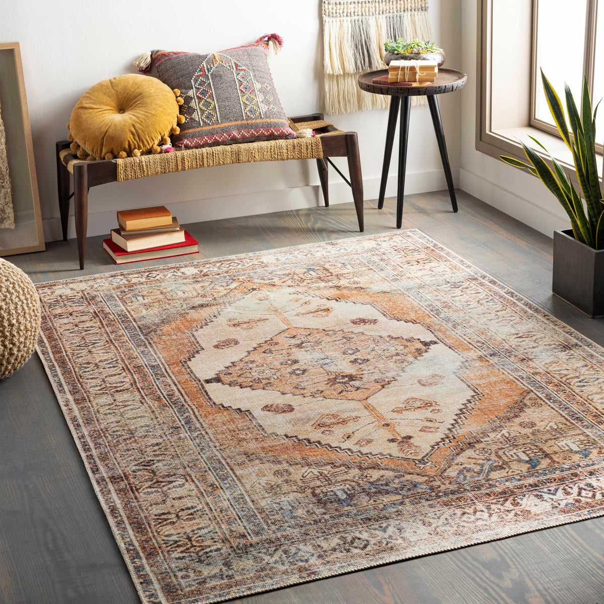 Arncliffe Washable Area Rug - Clearance