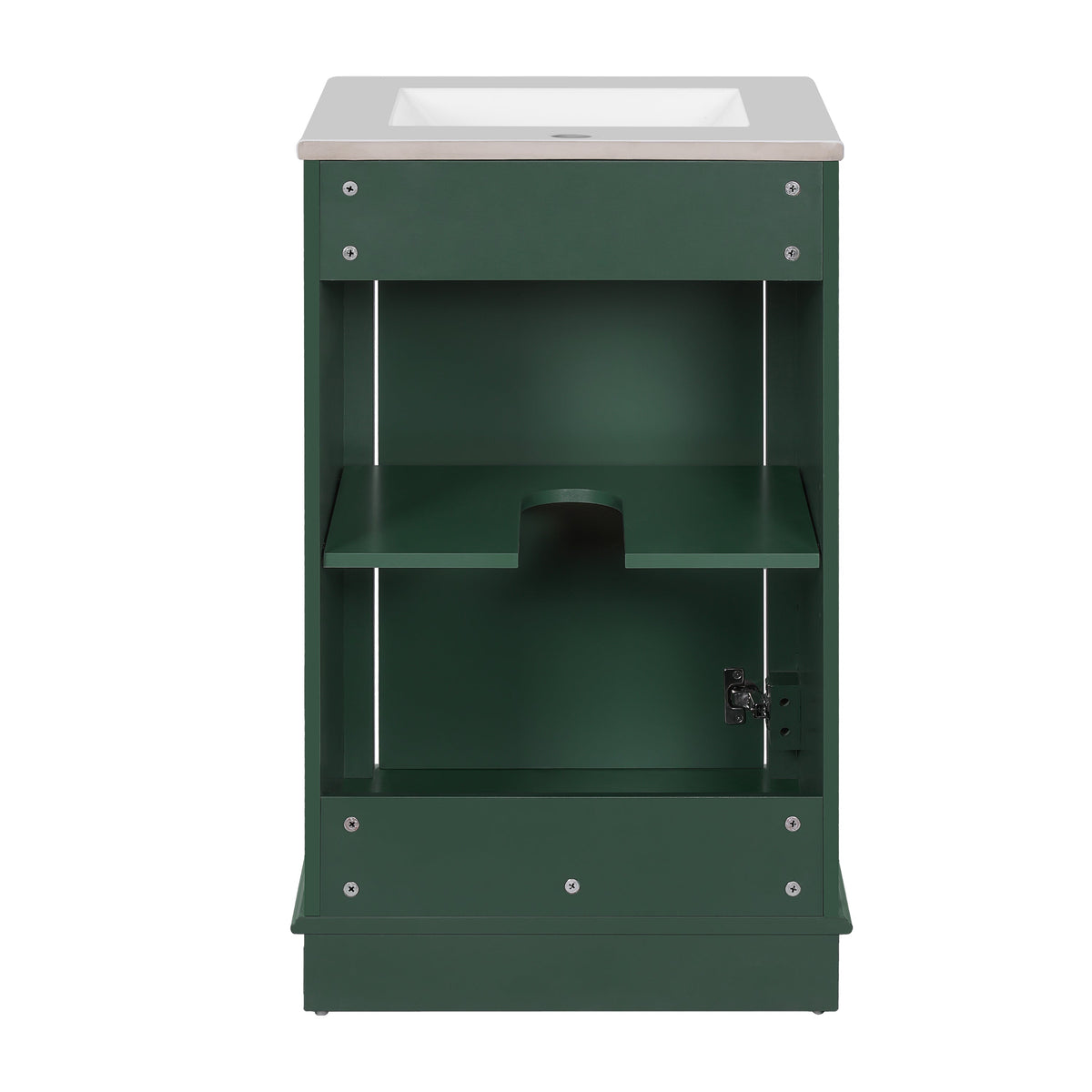 20-Inch Bathroom Vanity with Ceramic Sink