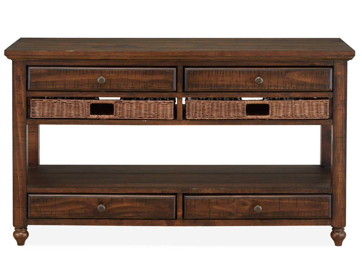 Cottage Lane - Wood Sofa Table - Coffee