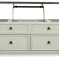 Bolanburg - Lift Top Cocktail Table - White / Brown / Beige