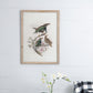 S/2 Bird Framed Print, 19.5x27.5"