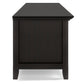 Amherst 72 Inch Wide Solid Wood Low TV Stand in Hickory