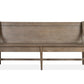 Paxton Place - Bench With Back - Dovetail Gray