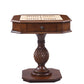 Bishop II Cherry Finish Reversible Chess Checker Game Table