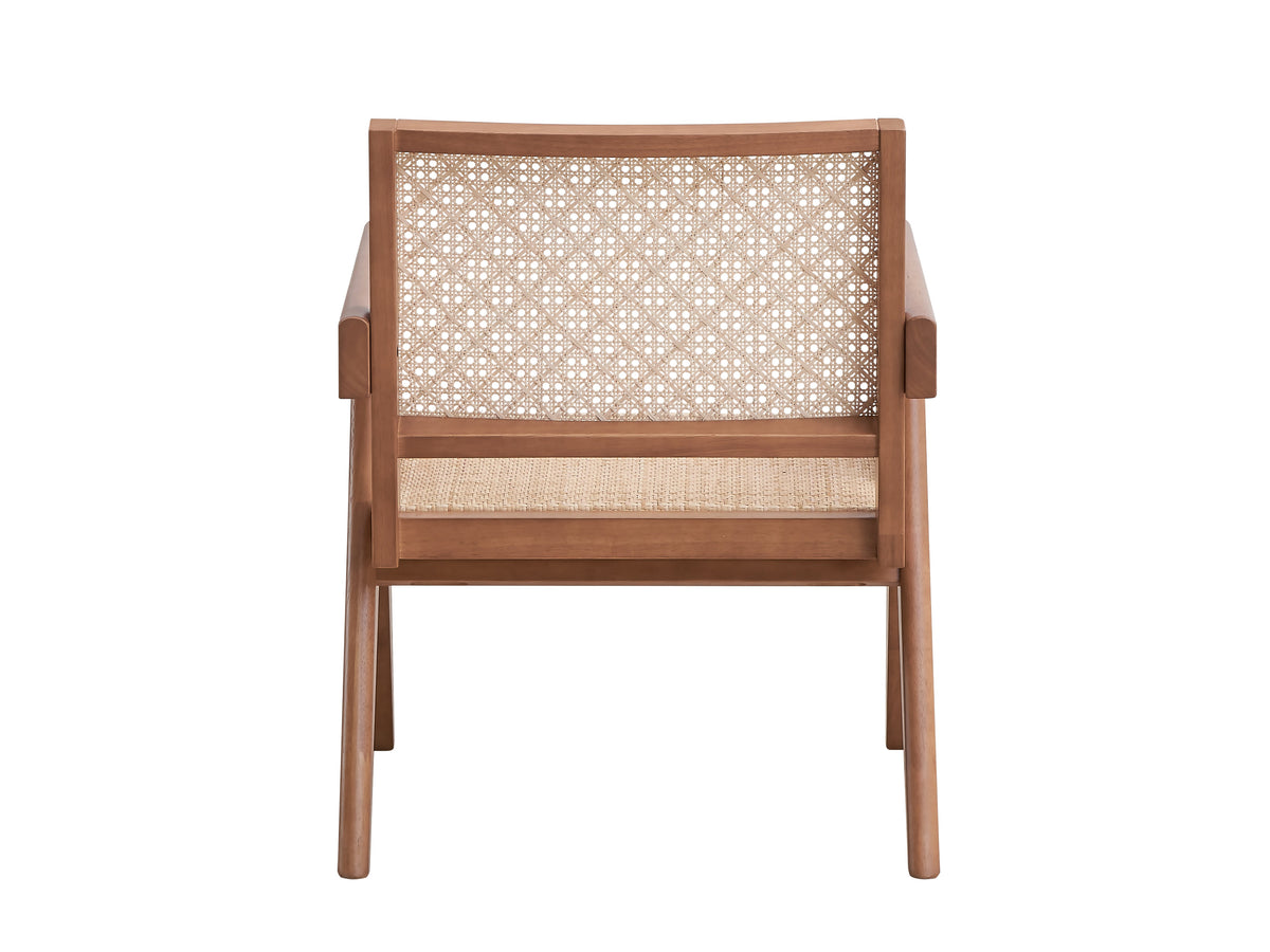 3-Piece Solid Wood Accent Chair Set and Matching End Table