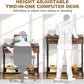 Portable Laptop Desk with Drawer & Wheels