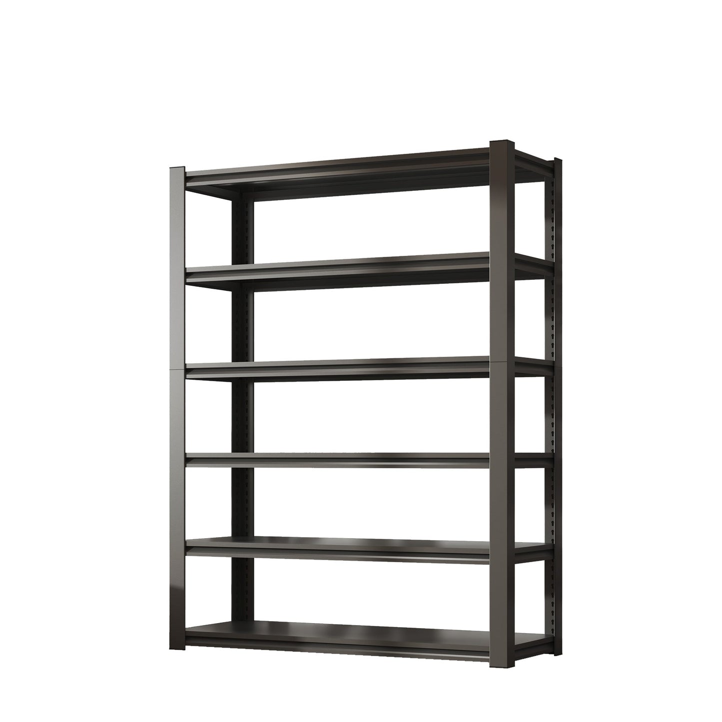 82"H 6 Tier Metal Shelves for Storage Garage Shelving