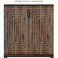 31.5 Inches Brown & Black Shoe Cabinet