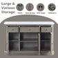 Zumala - Server - Marble Top & Weathered Oak