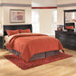 Huey Vineyard - Queen Sleigh Headboard - Black