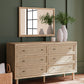 Cielden - Dresser And Mirror - Two-Tone