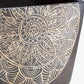 Hearst Terracotta Geometric Black Planter - Clearance