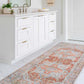Rust Maayon Washable Rug